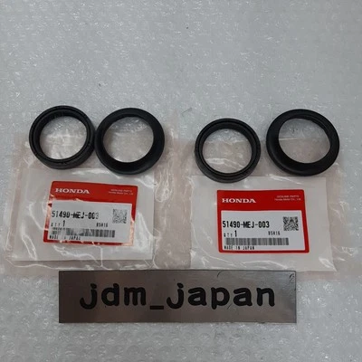 HONDA CB900F 919 CBR1000RR/Repsol FRONT Fork Dust Oil Seal x2 'SET 51490-MEJ-003 - Imagem 1 de 4