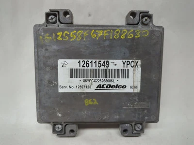 Engine Computer PCM ECM ECU 12597125 Fits 2007-2012 Malibu 23323 - Image 1 of 2