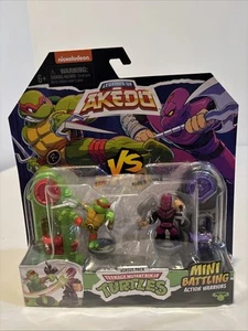Akedo - Teenage Mutant Ninja Turtles  Series 2 Versus RAPH vs FOOT SOLDIER - Picture 1 of 8