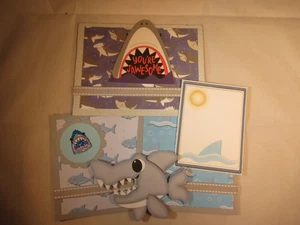YOU'RE JAWSOME 3D PAPER PIECING SCRAPBOOK PAGE MAT SET - Picture 1 of 1