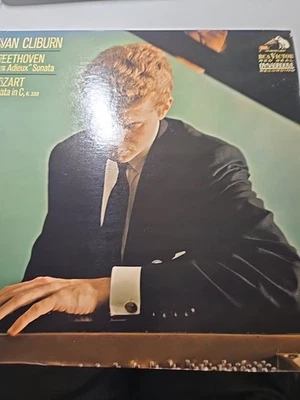 Beethoven / Mozart - Van Cliburn – "Les Adieux" / Sonata In C Vinyl LP 1966 - Image 1 of 4