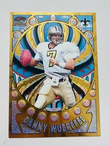 Tarjeta de fútbol americano Danny Wuerffel Saints 1997 Pacific Revolution #90 - Imagen 1 de 2
