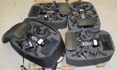 JOB LOT OF 4 PARROT BEBOP PRO 2 POWER DRONES    UNTSTESED - Image 1 of 4