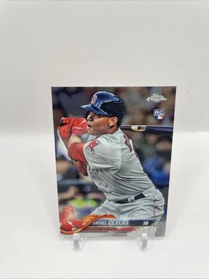 2018 Topps Chrome - Rafael Devers #25 (RC) - Imagem 1 de 2