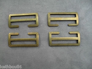 WW1 Australian Original p08 brace and equipment buckles x2 ,one pair - Picture 1 of 4