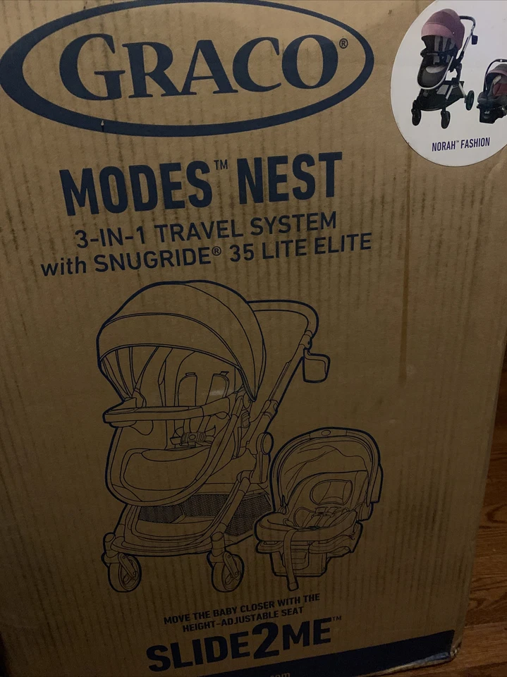 Cochecito 3 en 1 GRACO MODE NEST TRAVEL SYSTEM, SULLIVAN *PAQUETE DESGASTADO Foto 1 de 2