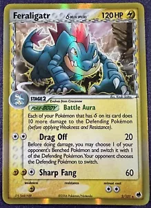 2006 Pokémon Game, Dragon Frontiers, FERALGATR, 2/101, Holo - Imagen 1 de 6