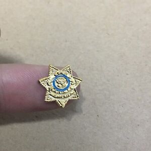 custom 1/6 Scale Police Sheriff Badge fit the walking dead Rick Grimes