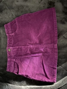 Mini Boden Purple Corduroy Skirt - Picture 1 of 2