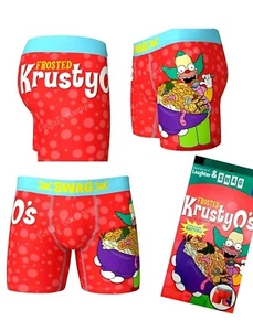 THE SIMPSONS FROSTED KRUSTY-0S CALZONCILLO BOXER HOMBRE EN CAJA, XLARGE  - Imagen 1 de 1