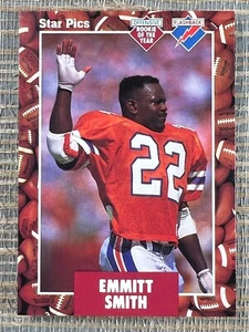 Emmitt Smith 1991 Star Pics #20 Rookie of the Year Florida Gators Dallas Cowboys - Picture 1 of 2