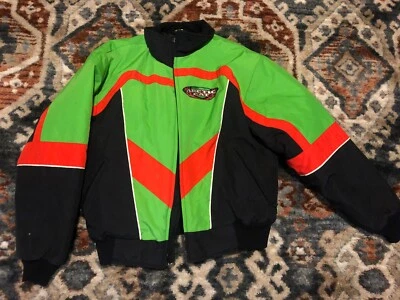 Chaqueta de carreras ARCTIC CAT vintage para mujer con cremallera talla L moto de nieve  Foto 1 de 4