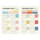 Kalendarz Naklejki Kawaii Journal Planner Indeks Naklejki Notatnik Zakładki 2024
