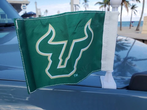 USF Ambassador Flag Officially licensed  (Pair of flags) FAMMAT Cover