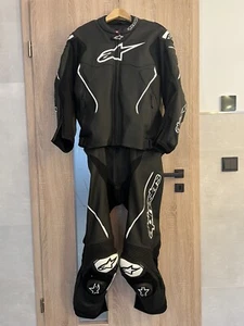 alpinestars motorrad Lederkombi Orbiter Gr 58 Handschuhe Carbon - Bild 1 von 11