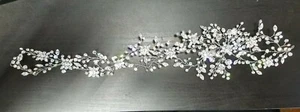 Custom Hair Piece Genuine Swarovski Crystal Hair Jewelry Accessory - Picture 1 of 8