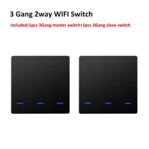 Tuya Smart Life APP WiFi Light Switch Push Button no Neutral required For Alexa - Picture 1 of 10