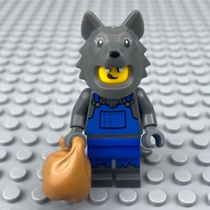 LEGO Disfraz de Lobo Minifigura Coleccionable Serie 23 - Completo sin Soporte - Imagen 1 de 5