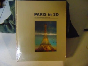 PARIS IN 3D BOOK STEREOSCOPY SEALED SHRINK WRAPPED - Imagen 1 de 1