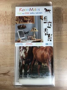 Galloping Wild Horses 24 Wall Stickers Room Decor Western Ranch Decals NOS - Picture 1 of 8