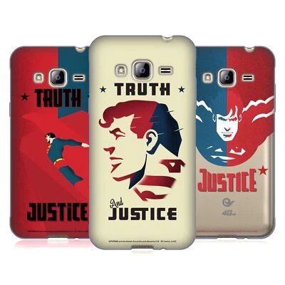 FUNDA OFICIAL SUPERMAN DC COMICS ARTE DE PERSONAJES GEL SUAVE PARA TELÉFONOS SAMSUNG 3 Foto 1 de 4