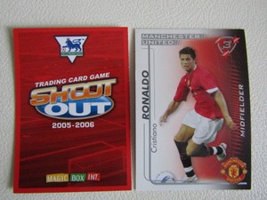 Shoot Out 2005 2006 Magic Box Football Cards MAN CITY ~ WIGAN  Variants (ef1)
