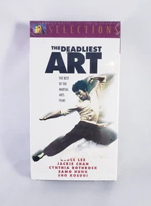The Deadliest Art The Best of the Martial Arts Films VHS Video Cassette Tape - Picture 1 of 3