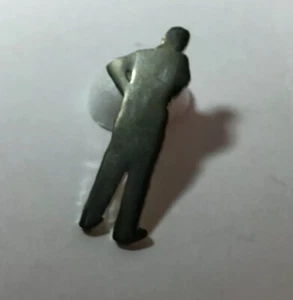 Broche plateado vintage ACME Studio hecho a medida “MAN” - Imagen 1 de 2