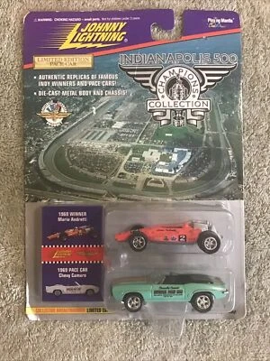 1996 Johnny Lightning 1969 MARIO ANDRETTI Indy & CAMARO Pace Car 1/64 Series 1 - Image 1 of 4