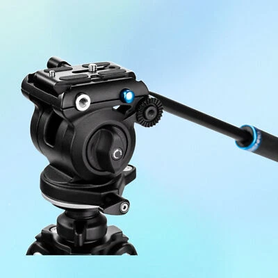 Benro S2 PRO/S2N  Fluid Video Head   Flat Base for Compact Video Cameras  DSLR - Image 1 of 4