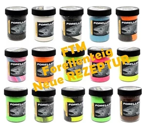 FTM TFT Trout Bait Forellenteig NEUE Rezeptur  versch. Sorten 50-75 Gr. - Bild 1 von 30