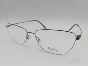 SAFILO SA 6023 eyeglasses glasses frame - K01 purple lightweight NEW + case - Picture 1 of 7