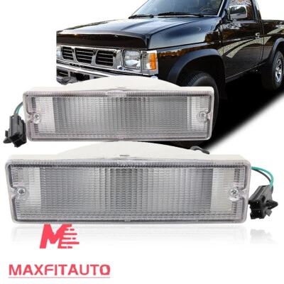 For Nissan D21 1986-1997 Hardbody Pickup Front Bumper Driving Fog Lights Pair Foto 1 de 4