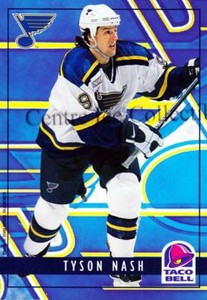 1999-00 St. Louis Blues Taco Bell #23 Tyson Nash