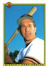 1990 Bowman #236 Gary Carter San Francisco Giants