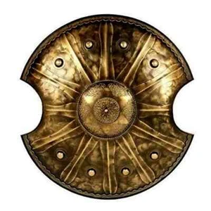 Troya Griego Aquiles Troyano Caballero Soldado Acero Sca Larp Espartano Escudo Medieval - Imagen 1 de 5