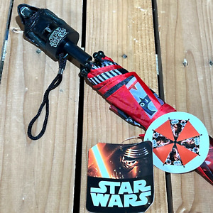 Star Wars Childs Kylo Ren Umbrella w/figure handle - The Force Awakens - New