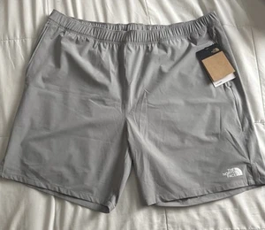 North Face Shorts Mens XL /TG Meld Grey Wander Pull On Drawstring Flash Dry NWT - Picture 1 of 5