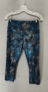 X by Gottex Damen Hose mittelblau Batik Poly Pull On Activewear Leggings - Bild 1 von 13