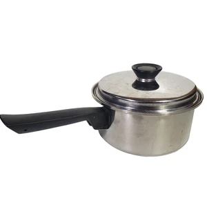 Duncan Hines Regal Ware 2,5 Quart Kochtopf Edelstahl mit isoliertem Griff + Deckel - Bild 1 von 10