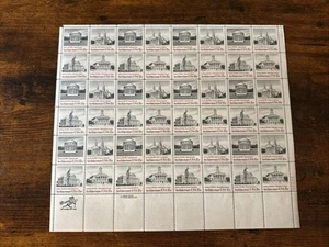 Stamps US Scott #1838-1841 - 1980 15c Architecture Full Sheet - Picture 1 of 2