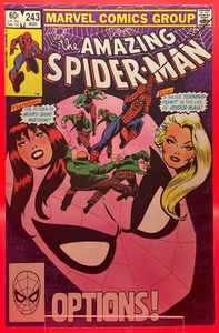 AMAZING SPIDER-MAN #243 (1983 Marvel) VF- [7.5] Return of Mary Jane! BRONZE AGE - Picture 1 of 3