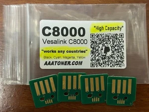 4 x High Capacity Toner Chip für Xerox VersaLink C8000, C8000DT Refill - Bild 1 von 4