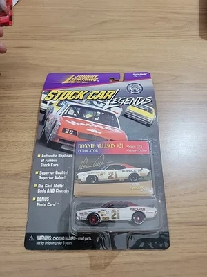 Johnny Lightning Stock Car Legends #21 Donnie Allison Mercury 1:64 Diecast Foto 1 de 4