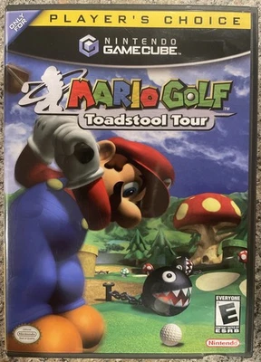 Mario Golf Toadstool Tour Nintendo GameCube 2003 Player's Choice CIB Tested Mint - Image 1 of 4