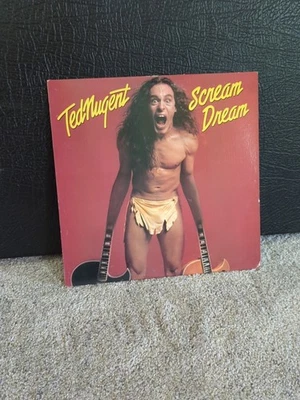 Ted Nugent Scream Dream Vinyl LP Record FE-36404 1980 promotional  - Image 1 of 4