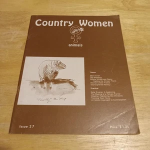 Country Women Animals Issue 27 December 1977 Country Women Albion CA 4to SC VG - Picture 1 of 5