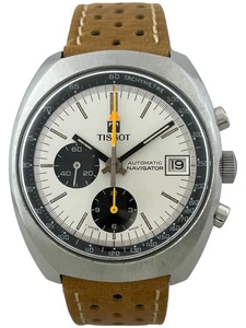 Tissot Navigator Automatik Herren Chronograph Lemania 1341, funktioniert - Bild 1 von 8