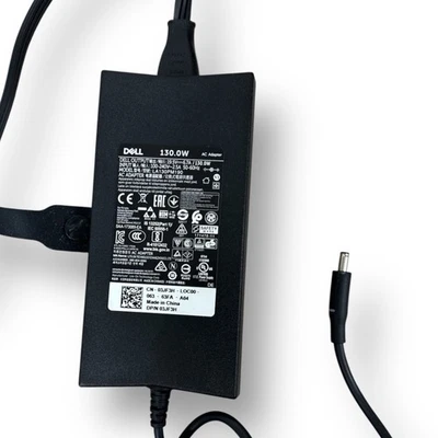 Cargador para computadora portátil Dell 130W HA130PM190 LA130PM190 DA130PE1-00 adaptador de CA Foto 1 de 4