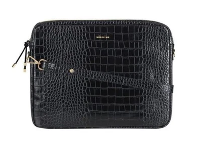 Maison Heroine 13'' Laptopcase JAMIE croco black NEU - Bild 1 von 2